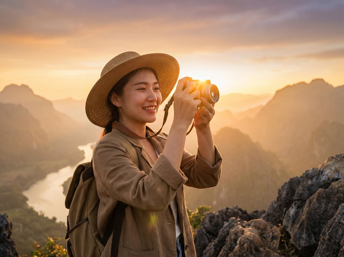 人兽旅行视频：探索山川美景的视频记录